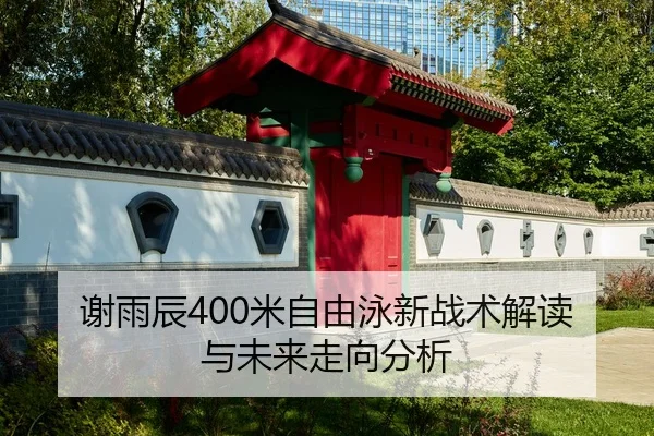 谢雨辰400米自由泳新战术解读与未来走向分析